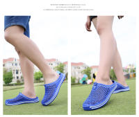 Zapatillas De Playa Para Hombre Sandalias Casuales Unisex Antideslizantes Para Parejas Zapatos De Agua Para Hombre Mules De Verano Con Salto Plataforma - details 14