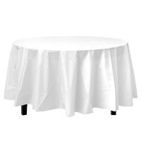 Mantel Desechable PEVA Decorativo De Plástico Sólido En Colores Negro Blanco Rojo 1 Pieza Para Uso Doméstico Exterior Bodas Fiestas Banquete - details 2
