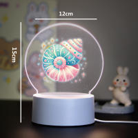 Lámpara Nocturna 3D Mermaid Para Decoración De Habitación Infantil Luz LED De Ambiente Con Iluminación Suave Para Dormitorio - details 2