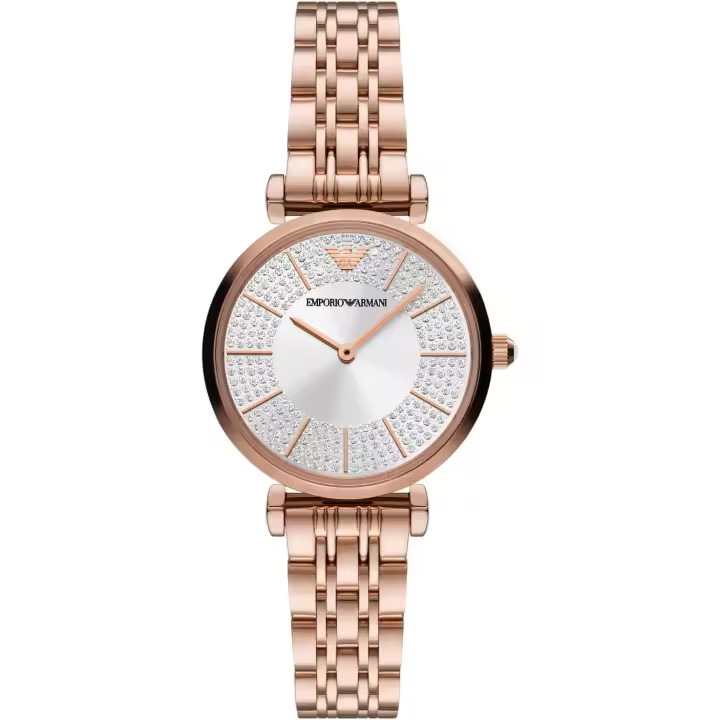 Emporio Armani Reloj Mujer AR11446, con calendario, Incluye Caja Original, Diámetro: 32MM - 1