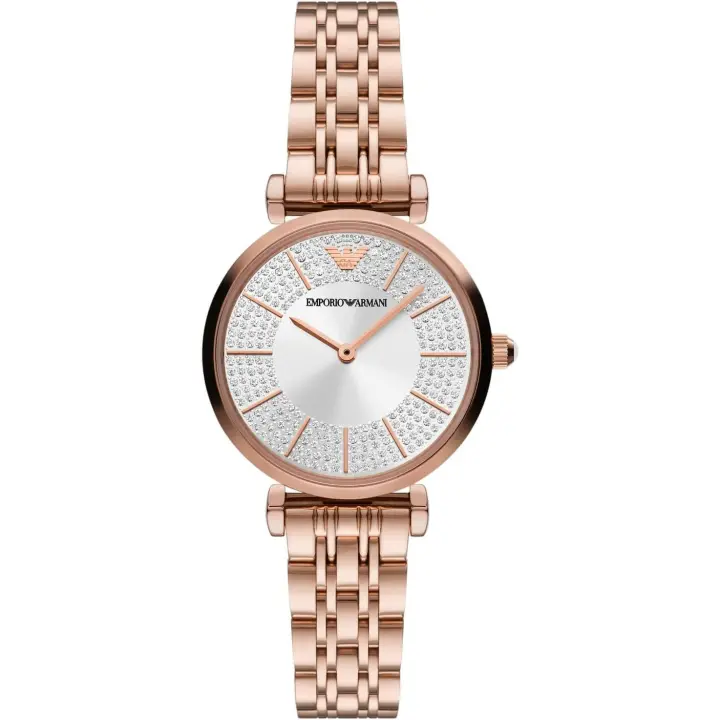 Emporio Armani Reloj Mujer AR11446, con calendario, Incluye Caja Original, Diámetro: 32MM - 1