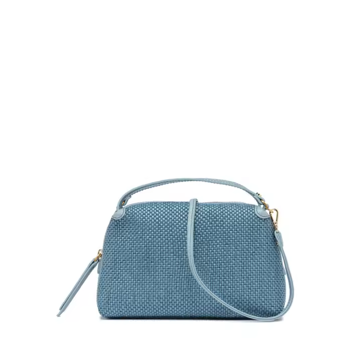 Gianni Chiarini Alifa Bolso de mano en vestido de paja Azul Claro BS 8788 CST-TKL - 1