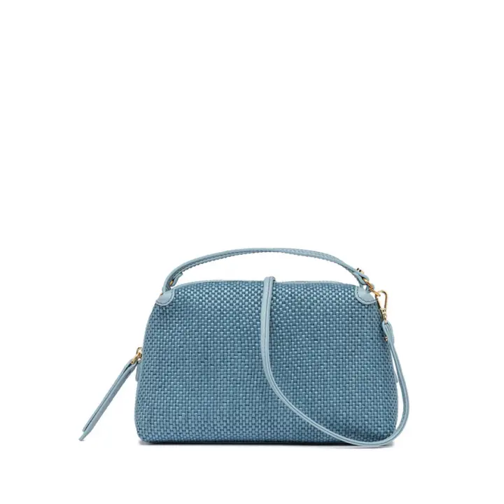 Gianni Chiarini Alifa Bolso de mano en vestido de paja Azul Claro BS 8788 CST-TKL - 1