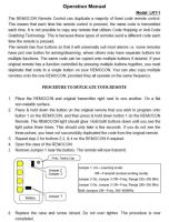 Control Remoto Ajustable De Frecuencia RMC600 RMC-600 Para Puerta De Garage Duplicador De Comando Transmisor Portátil 280mhz-500mhz - details 1