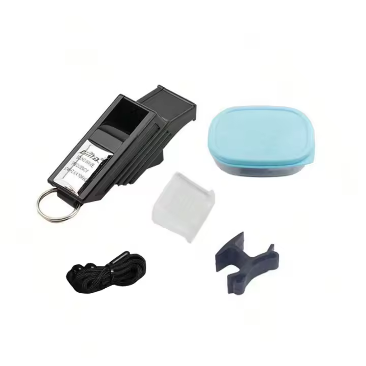 1PCS Silbato Profesional De Deportes Para Baloncesto Y Fútbol Con Correa Herramienta De Entrenamiento De Árbitro Para Campaña Al Aire Libre Y Supervivencia - 1