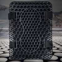 Almohadilla De Silla De Motocicleta Gel Honeycomb Malla 3D Cómoda Absorbente De Choque Alivio De Presión Transpirable - details 21
