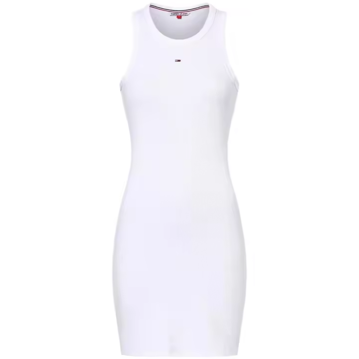 Vestido Tommy Jeans  para mujer en color blanco - 1