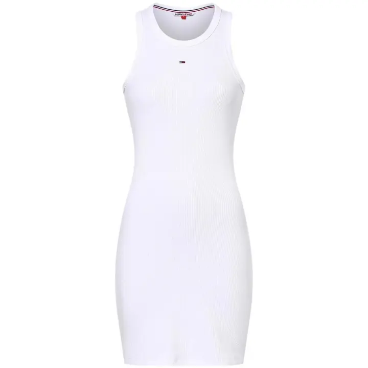 Vestido Tommy Jeans  para mujer en color blanco - 1