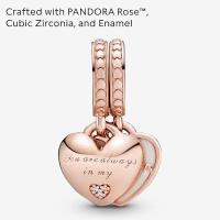 Pandora Iconos colgantes Madre e Hija, Viene con Caja De Regno original. - details 1