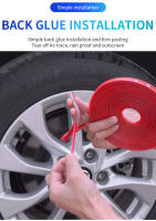 Protección De Eje De Neumático 8M Bumper Strip Para Coche Decorativo Para Ruedas Y Asientos Protección De Automóvil Cubierta De Cuidado Automotriz - details 7