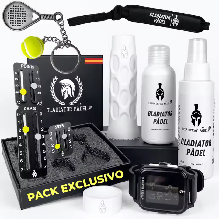 Regalo Original para Amantes del Padel | Elige Entre 3 Opciones de Packs de Regalo| Accesorios Padel Hombre y Mujer| Idea Perfecta de Regalos de Padel Cualquier Fan del Pade - 1