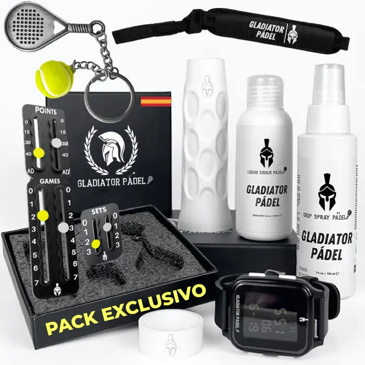 Regalo Original para Amantes del Padel | Elige Entre 3 Opciones de Packs de Regalo| Accesorios Padel Hombre y Mujer| Idea Perfecta de Regalos de Padel Cualquier Fan del Pade - 1
