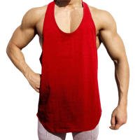 Camiseta Deportiva Sin Mangas Para Hombre Verano Entrenamiento Fitness Transpirable Secado Rápido Estilo Y Atrás Material Poliéster Talla Verdadera - details 5