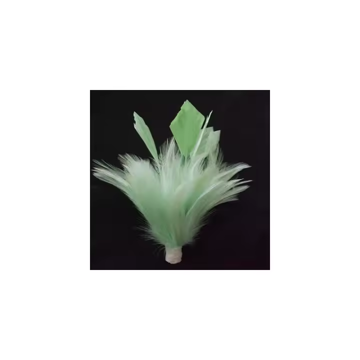 Montaje de Plumas de Ganso y Antenas de Gallo Elegante para Manualidades y Decoración - 1