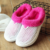 YRZL Pantuflas De Invierno Para Hombres Y Mujeres Zapatos Casuales No Friccionantes De Algodón Antideslizantes Para El Interior Del Hogar - details 2