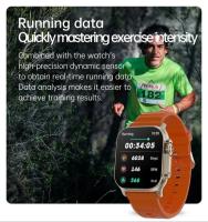 Reloj inteligente 8 Ultra inteligente para hombre y mujer, pulsera con NFC, Seguimiento GPS, Bluetooth, llamadas, BT, juegos de musica, carga inalambrica, 49mm, novedad de 2024 - details 6