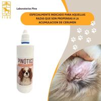 PINÓTICO PERROS limpieza de oído externo de Laboratorios Pino. Envase de 125ml. - details 2