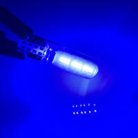 10PCS T10 W5W Lámparas LED Silicona COB 194 168 Canbus Sin Error Luz Interna De Coche Lámparas De Estacionamiento Map Dome 12V - details 7