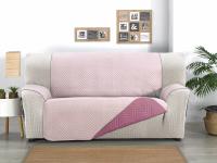 Protector Reversible Bicolor para Sofá y Sillón   Ideal para Mascotas  Funda Acolchada y Lavable - details 1