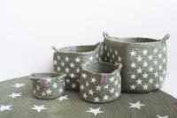 Alfombra Redonda Vintage Estrellas Green - Parentesi Quadra | Alformbra Infantil - details 1