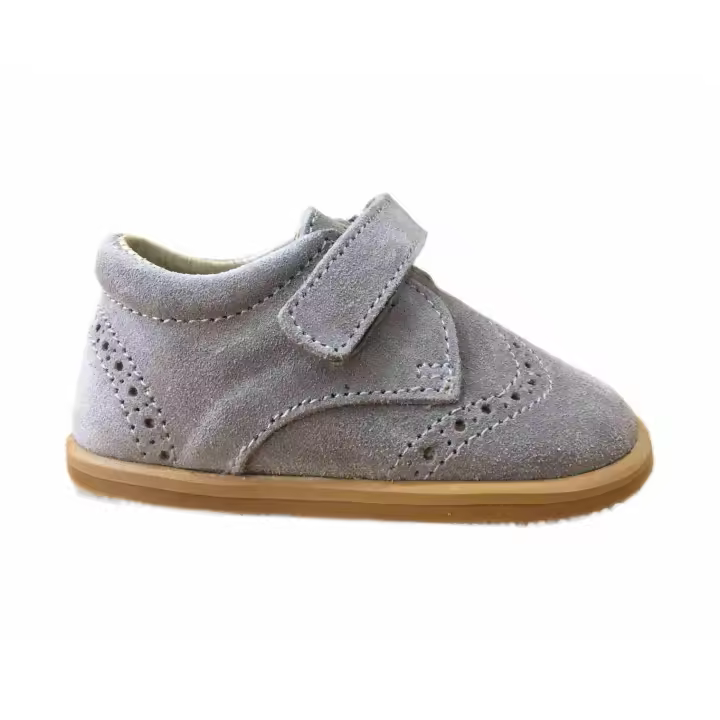 Zapatos de Vestir Niño Crios Blanditos de Crío's LEO Gris - Cómodos - 1