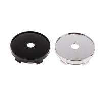 4 Pcs Accesorios De Estilo Para Ruedas De Coche Centro Hubcap De Plástico Negro OD 60MM Accesorios De Rueda De Coche - details 4