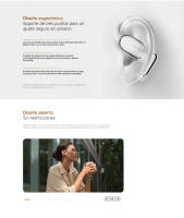 Official | xiaomi Openwear Stereo Pro, Comodidad durante todo el día gracias a un ajuste seguro, Varios controladores con doble montura equilibrada para un sonido profesional, Ajuste Harman AudioEFX con dos perfiles de ecualización exclusivos - details 5