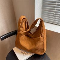 Bolso De Hombro Para Mujer En Tela De Corduroy Sólido 2023 Bolso De Mano Diseñador Casual Bolso Armpit Trend Para Mujer - details 13