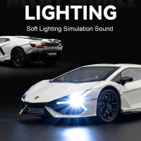 Modelo De Coche Miniatura Lambor Revuelto 1:24 En Escala Con Puertas Abiertas Juguetes De Metal Para Niños Regalo De Vehículo Supercar - details 5