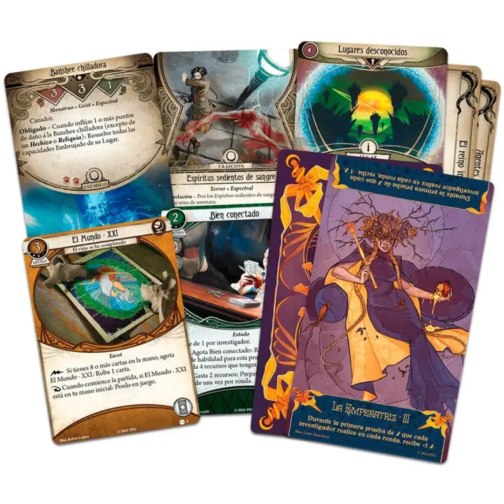 Asmodee Juego De Mesa Cartas Arkham Horror Lcg Regreso A El Circulo Roto - 1