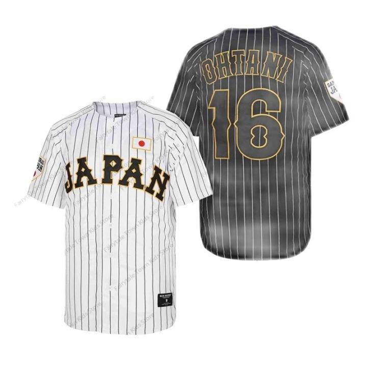 Camiseta De Béisbol Arriavl Con Rayas Blancas Y Negras Para Niños Y Adultos Deporte Al Aire Libre Uniforme De Entrenamiento De Alta Calidad Estilo Japonés Talla True Fit