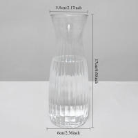 2pcs Vaso De Plástico Con Vaso Transparente Para Decoración De Flores Y Bouquets Estilo Clásico Para Festivales Y Decoración Del Hogar - details 5