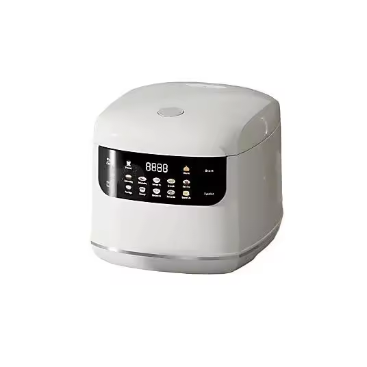 Olla arrocera eléctrica multicocina, olla antiadherente de 220V, Mini máquina de cocina para 1-3 personas, olla arrocera inteligente al vapor, cocina de 2L. - 1