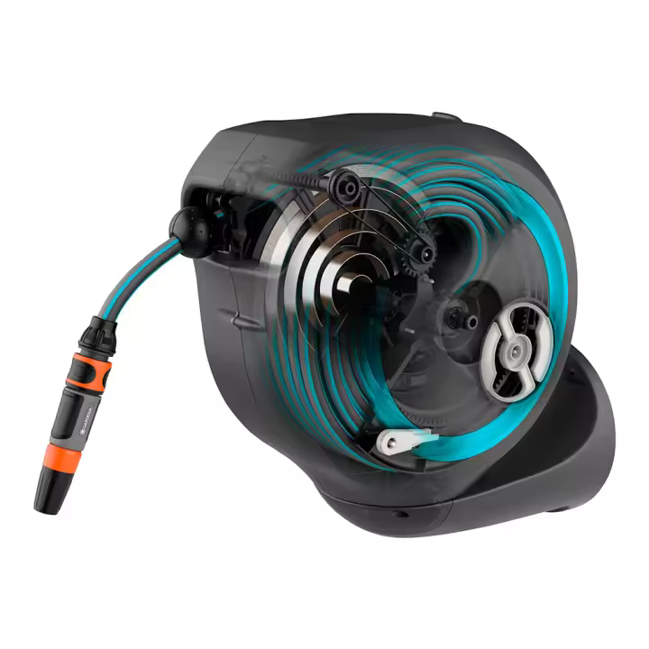 portamangueras automatico rollup 15m 18600-20 gardena - 1