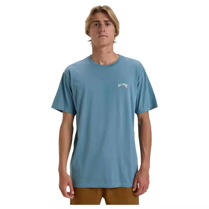 Camiseta Billabong modelo Arch Crew Ss para hombre en color azul - 1