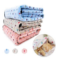 Manta Suave Y Fluffy Para Mascotas Con Patrón De Puntos Cómoda Y Caliente Para Gatos Y Perros Pequeños Y Grandes Almohadilla De Descanso Para Mascotas - details 0