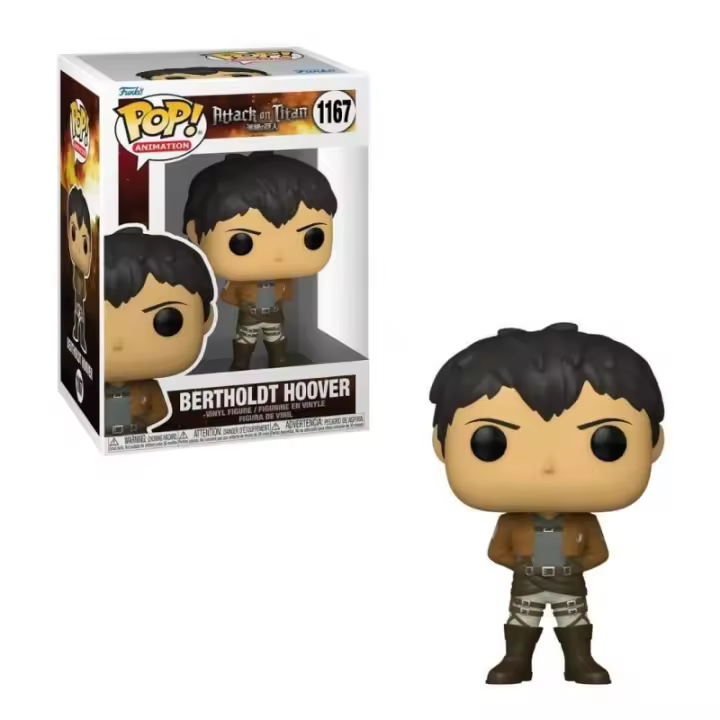 Funko POP! Bertholdt Hoover Attack on Titan Ataque a los Titanes #1167 Regalos Anime - 1