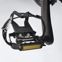 Pedales de bicicleta con clips y correas, para bicicleta de giro, bicicleta de ejercicio y al aire libre - details 2
