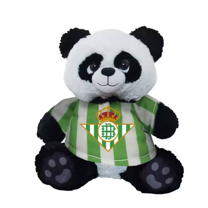 Peluche Real Betis Negro Junior - Oso Estampado - Medidas 36x29x18 Cm - Todas las Edades - 1