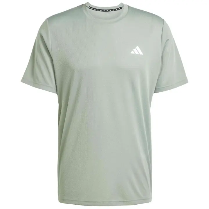 Camiseta de Manga Corta Adidas Tr-Es Base para hombre en color verde - 1