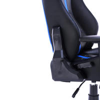 RACING BERGNER | Silla Gaming Magnum | Ergonómica, Reclinable, Altura Ajustable, Soporte Lumbar - Negro y azul | Hasta 120 Kg - details 9