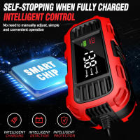 Cargador De Batería Para Coche 12V 2A Con Pantalla Digital Herramienta Inteligente De Carga De Batería Trickle Mantenedor Para Batería De Coche Y Camión - details 5