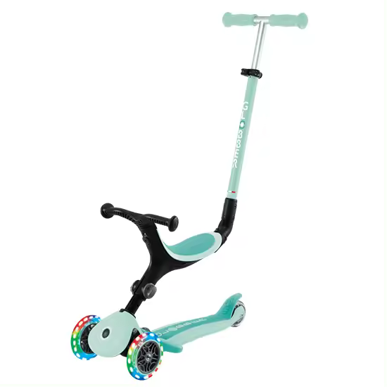 Patinete Globber GO UP Active con luces Menta - 1