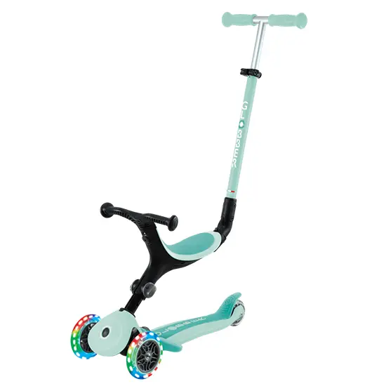 Patinete Globber GO UP Active con luces Menta - 1