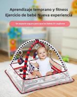 Alfombra De Juego Para Bebé Tummy Time Actividad Juguete Fitness Regalo Para Recién Nacidos 0-36 Meses Tapete De Arrastre Educativo Y Deportivo Para Niños Y Niñas - details 0
