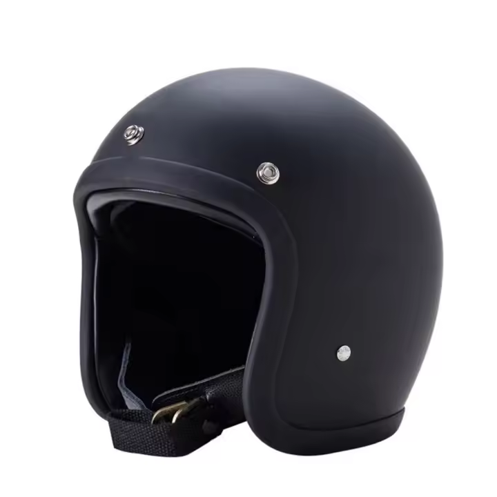 TT&COCASCOS 500TX Casco De Motocicleta Vintage De Punto Abierto Para Scooter Y Moto Tecnología Japonesa Unisex Fiberglass - 1