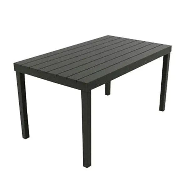 Mesa de Jardín Koopman Sumatra en Resina de Alta Calidad - 1