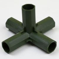 Conectores De Marco De Invernadero Plástico Verde 4Pcs 16mm Para Juntas De Paredes De Jardín Exterior Arco Iris DIY 3 Vías Adaptador De Estructura De Jardín - details 39