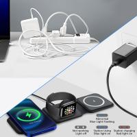 Cargador inalámbrico 3 en 1 de 15 W, estación de carga magnética rápida y plegable para iPhone 14 Pro Max/14/13/12/12 Pro/SE/11/XS, Samsung Galaxy, iWatch, AirPods Pro 2 - details 3
