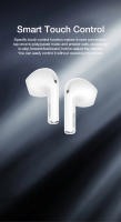Auriculares Inalámbricos Bluetooth 5.3 True Wireless Con Estuche De Carga Impermeables Control De Volumen Mini TWS Headphone Handsfree Para Deportes - details 14